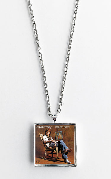 David Cassidy - Rock Me Baby - Album Cover Art Pendant Necklace - Hollee