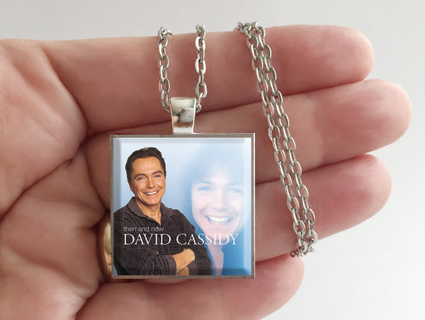 David Cassidy - Then and Now - Album Cover Art Pendant Necklace - Hollee