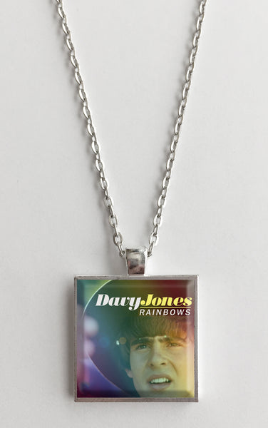 Davy Jones - Rainbows - Album Cover Art Pendant Necklace - Hollee