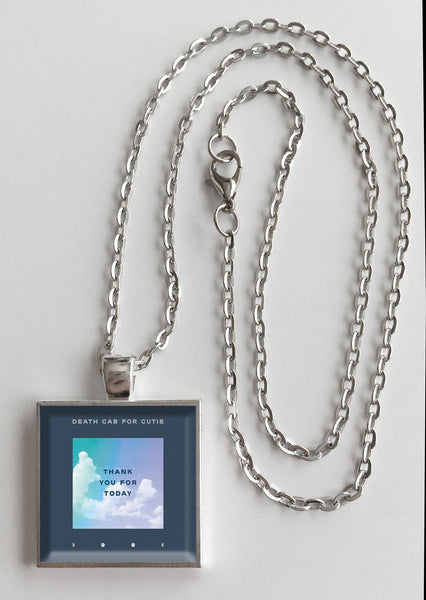 Death Cab For Cutie -  Thank You For Today - Album Cover Art Pendant Necklace - Hollee