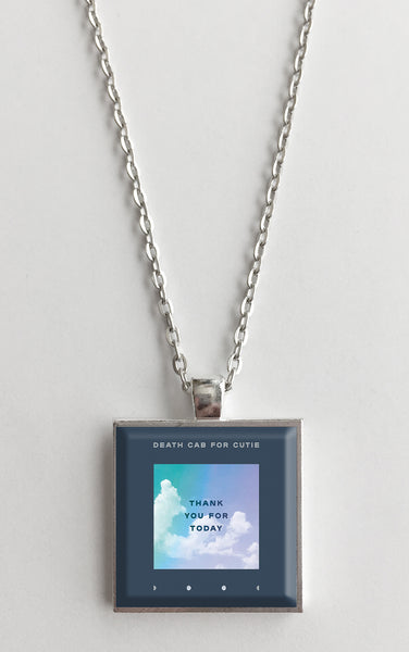 Death Cab For Cutie -  Thank You For Today - Album Cover Art Pendant Necklace - Hollee