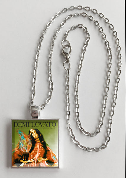 Demi Lovato - Dancing With The Devil… The Art of Starting Over - Album Cover Art Pendant Necklace