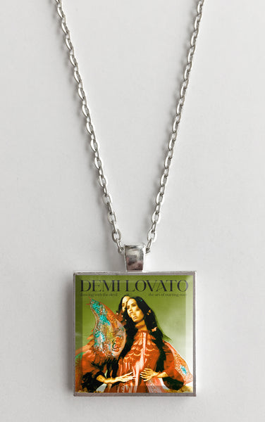 Demi Lovato - Dancing With The Devil… The Art of Starting Over - Album Cover Art Pendant Necklace