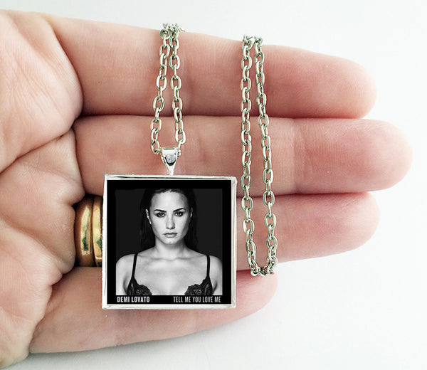 Demi Lovato - Tell Me You Love Me - Album Cover Art Pendant Necklace - Hollee