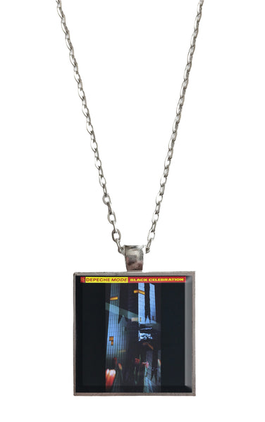 Depeche Mode - Black Celebration - Album Cover Art Pendant Necklace