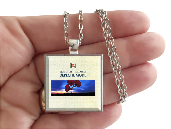 Depeche Mode - Music for the Masses- Album Cover Art Pendant Necklace