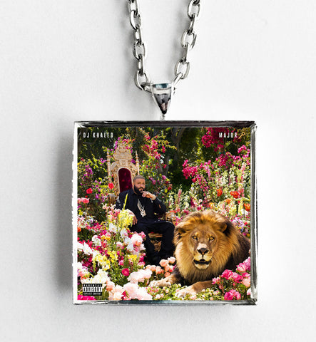 DJ Khaled - Major Key - Album Cover Art Pendant Necklace - Hollee