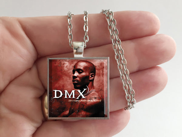 DMX - It's Dark and Hell Is Hot - Album Cover Art Pendant Necklace