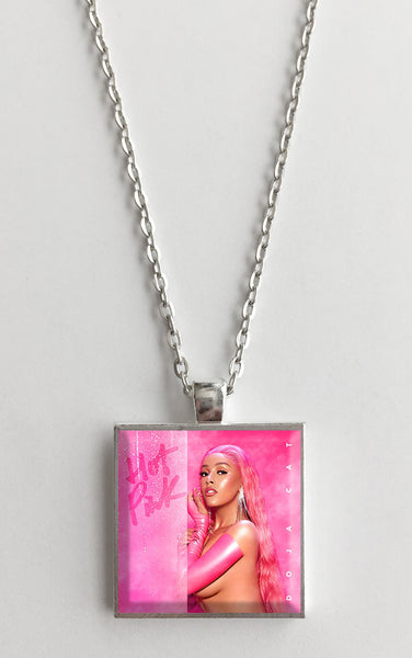 Doja Cat - Hot Pink - Album Cover Art Pendant Necklace - Hollee