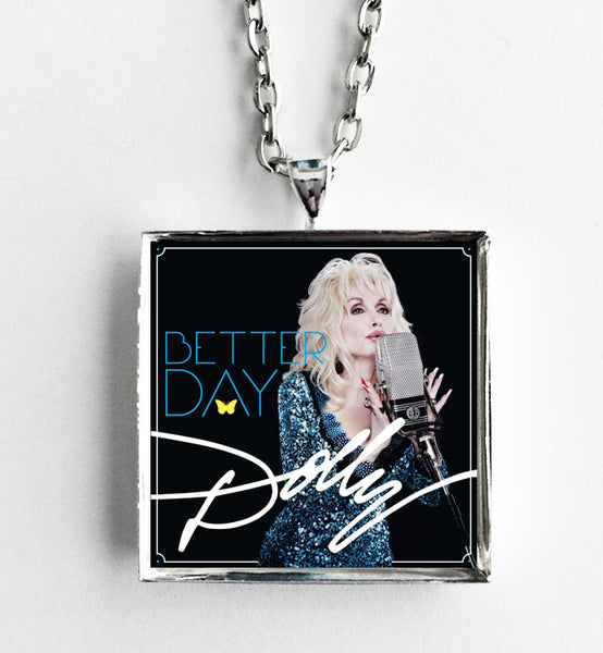 Dolly Parton - Better Day - Album Cover Art Pendant Necklace - Hollee