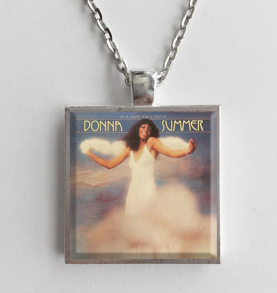 Donna Summer - A Love Trilogy - Album Cover Art Pendant Necklace - Hollee