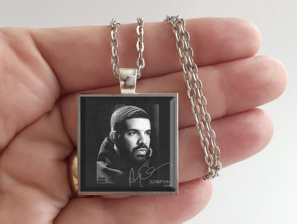 Drake - Scorpion - Album Cover Art Pendant Necklace - Hollee