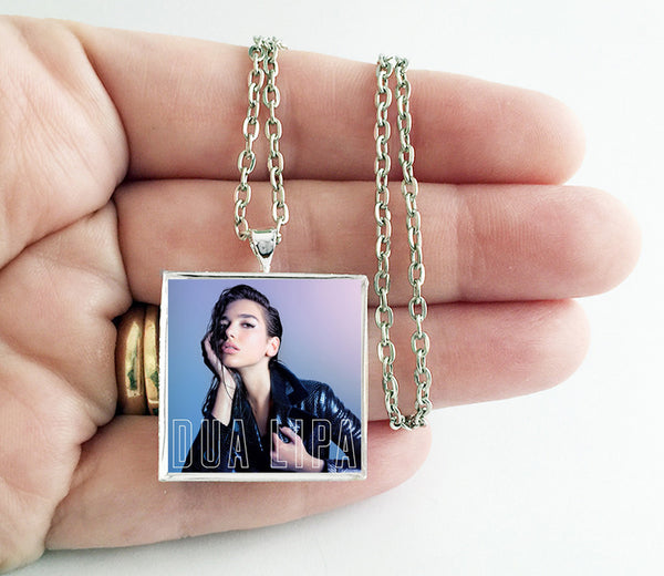 Dua Lipa - Self Titled - Album Cover Art Pendant Necklace - Hollee