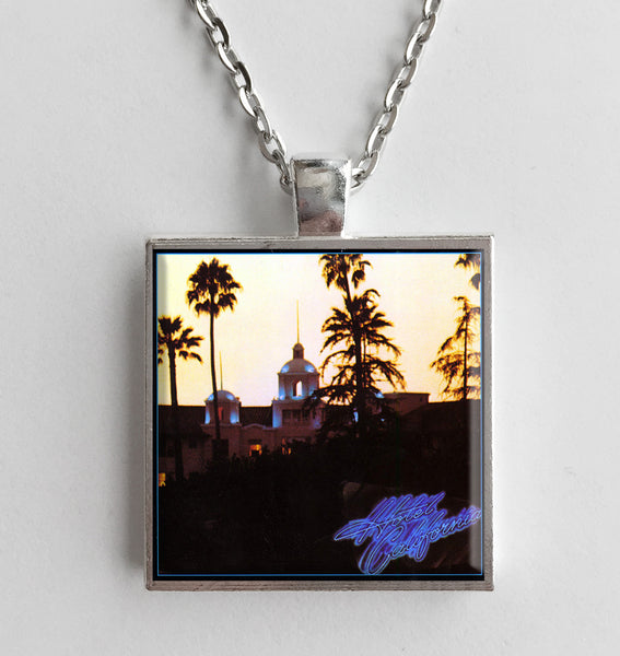 The Eagles - Hotel California - Album Cover Art Pendant Necklace - Hollee