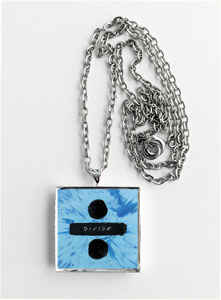 Ed Sheeran - Divide - Album Cover Art Pendant Necklace - Hollee