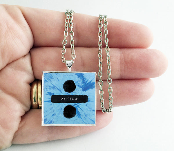 Ed Sheeran - Divide - Album Cover Art Pendant Necklace - Hollee