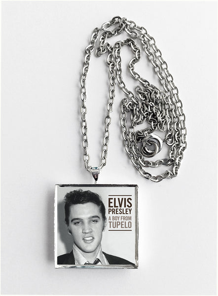 Elvis Presley - A Boy from Tupelo - Album Cover Art Pendant Necklace - Hollee