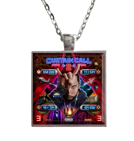 Eminem - Curtain Call 2 - Album Cover Art Pendant Necklace