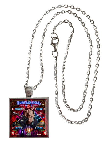 Eminem - Curtain Call 2 - Album Cover Art Pendant Necklace