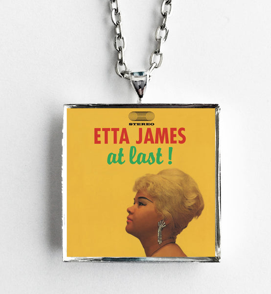 Etta James - At Last - Album Cover Art Pendant Necklace - Hollee