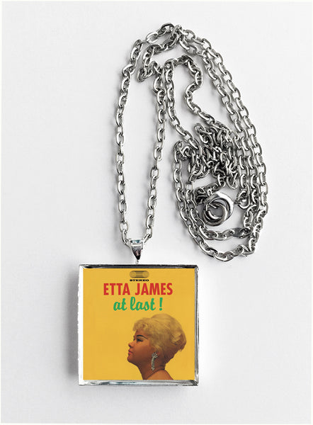 Etta James - At Last - Album Cover Art Pendant Necklace - Hollee