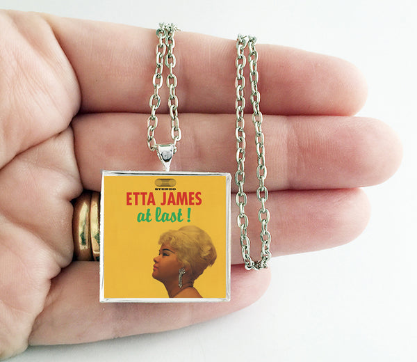 Etta James - At Last - Album Cover Art Pendant Necklace - Hollee