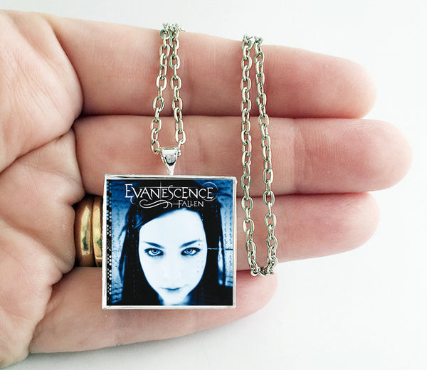 Evanescence - Fallen - Album Cover Art Pendant Necklace - Hollee