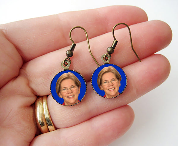 Elizabeth Warren for President Campaign Earrings - Hollee