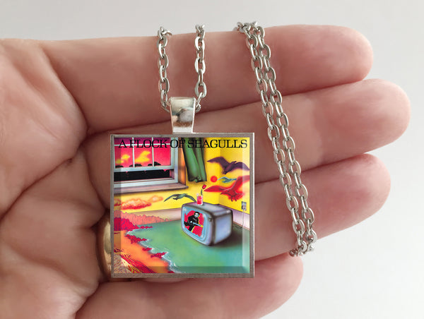 A Flock of Seagulls - Self Titled - Album Cover Art Pendant Necklace