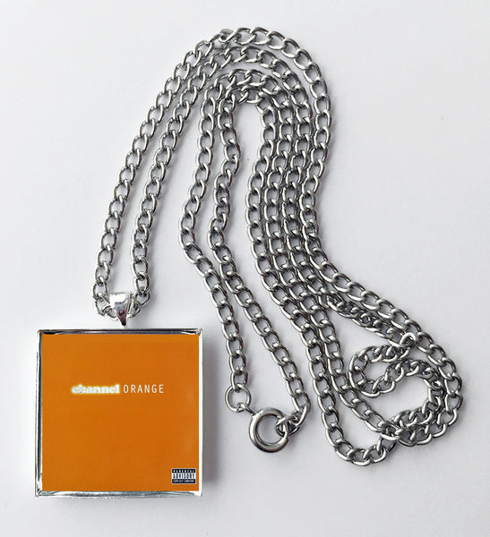 Frank Ocean - Channel Orange - Album Cover Art Pendant Necklace - Hollee