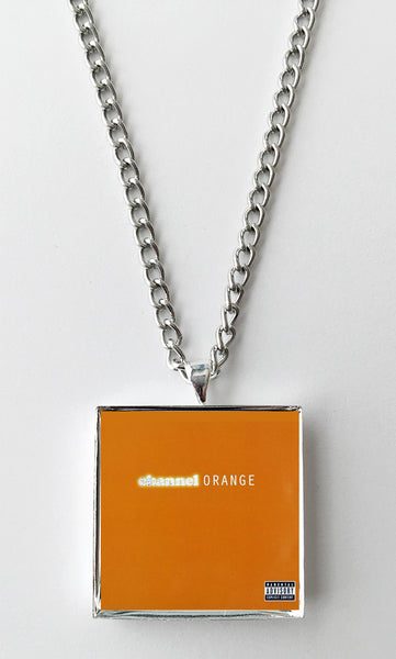 Frank Ocean - Channel Orange - Album Cover Art Pendant Necklace - Hollee