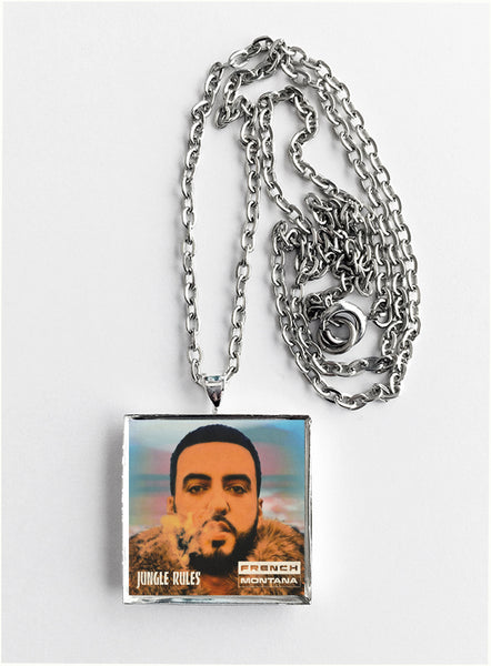 French Montana - Jungle Rules - Album Cover Art Pendant Necklace - Hollee