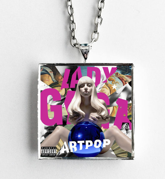 Lady Gaga - Artpop - Album Cover Art Pendant Necklace - Hollee