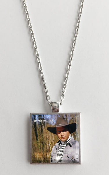 Garth Brooks - Self Titled  - Album Cover Art Pendant Necklace