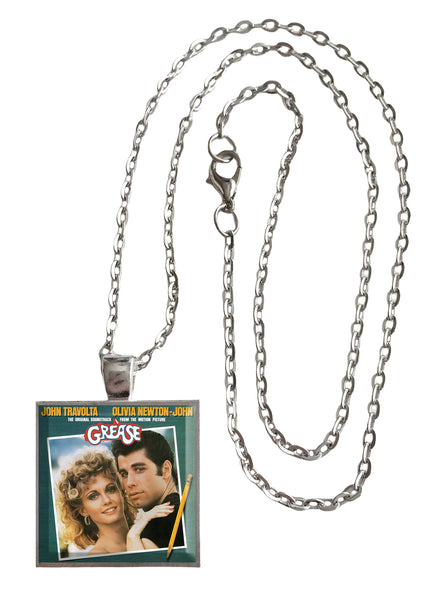 Grease - Movie Soundtrack - Album Cover Art Pendant Necklace