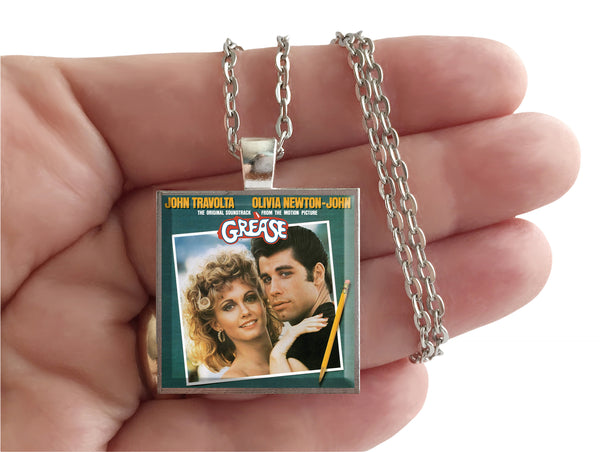 Grease - Movie Soundtrack - Album Cover Art Pendant Necklace