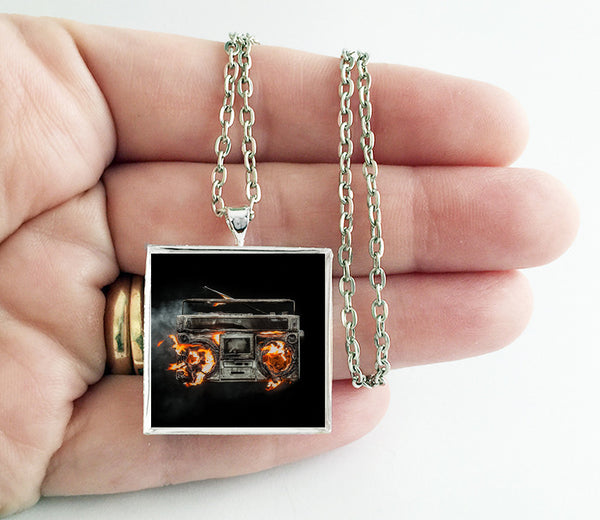 Green Day - Revolution Radio - Album Cover Art Pendant Necklace - Hollee