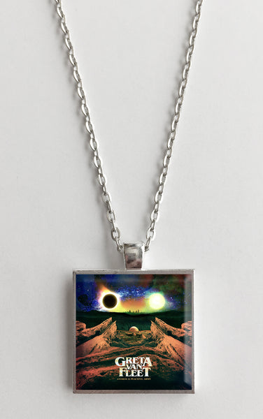 Greta Van Fleet - Anthem of the Peaceful Army - Album Cover Art Pendant Necklace - Hollee