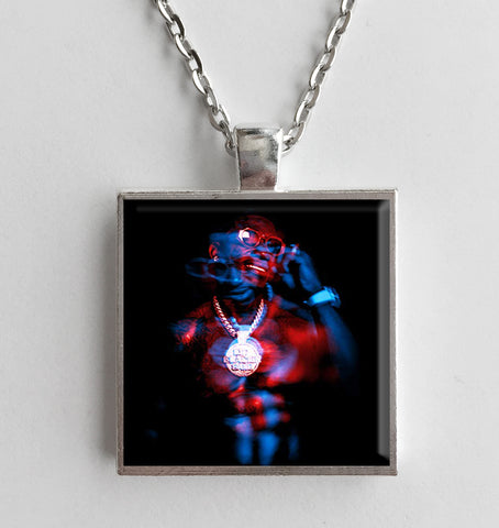 Gucci Mane - Evil Genius - Album Cover Art Pendant Necklace - Hollee