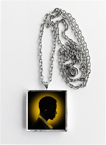 Gucci Mane - Mr.Davis - Album Cover Art Pendant Necklace - Hollee