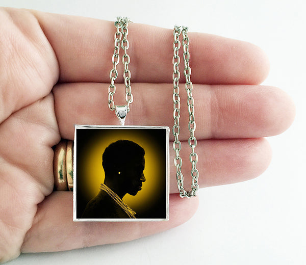 Gucci Mane - Mr.Davis - Album Cover Art Pendant Necklace - Hollee