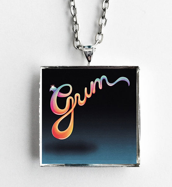 Gum - Flash in the Pan - Album Cover Art Pendant Necklace - Hollee