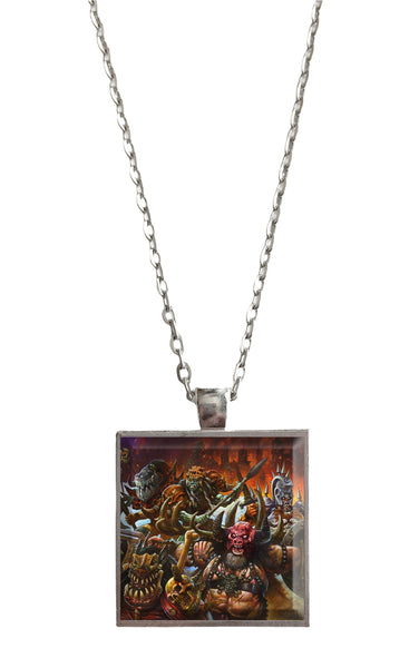 Gwar - The New Dark Ages- Album Cover Art Pendant Necklace