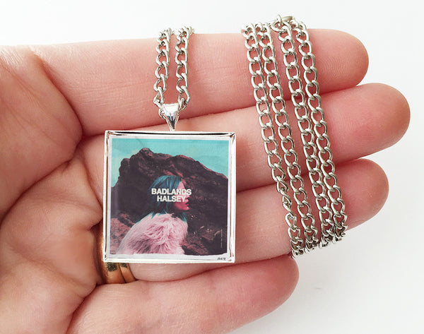 Halsey - Badlands - Album Cover Art Pendant Necklace - Hollee