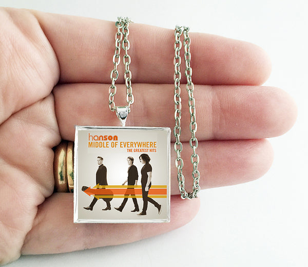 Hanson - Middle of Everywhere - Album Cover Art Pendant Necklace - Hollee