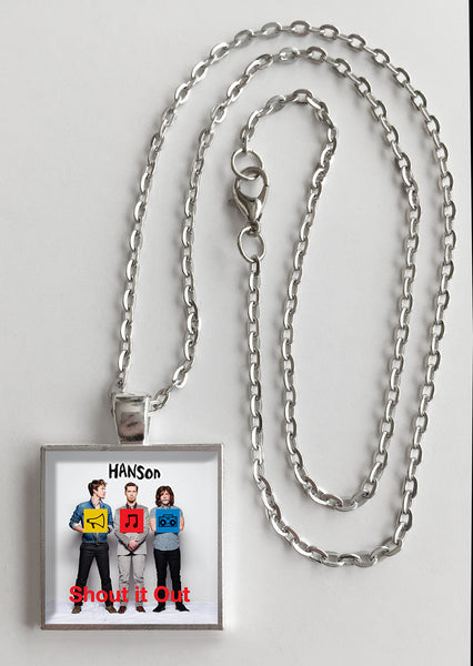 Hanson - Shout It Out - Album Cover Art Pendant Necklace - Hollee