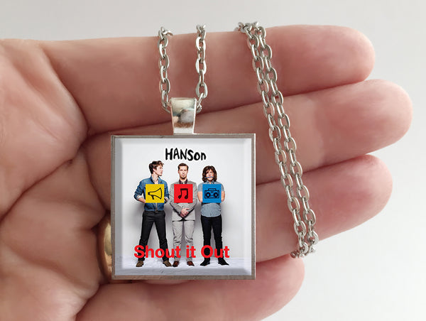 Hanson - Shout It Out - Album Cover Art Pendant Necklace - Hollee