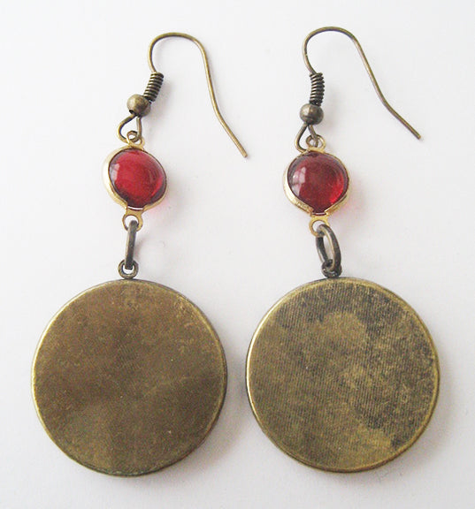 Gypsy Fortune Teller Crystal Ball Earrings - Hollee