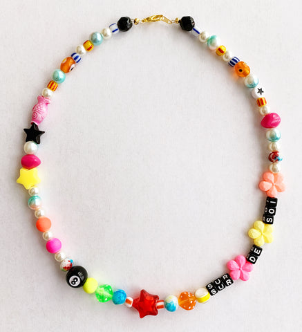 Sur De Soi Confident Bead Necklace