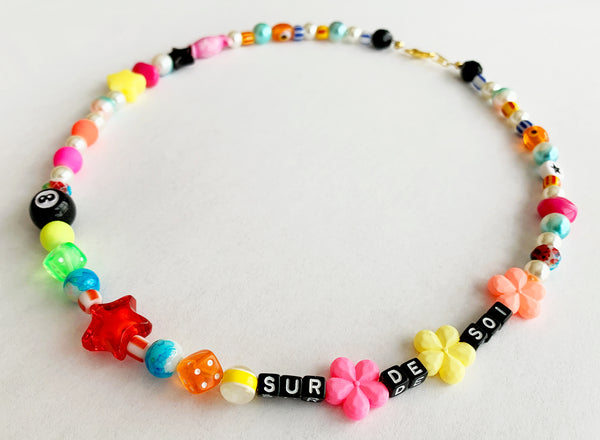 Sur De Soi Confident Bead Necklace